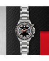 Tudor Heritage Chrono Black and grey dial, Steel bracelet (horloges)
